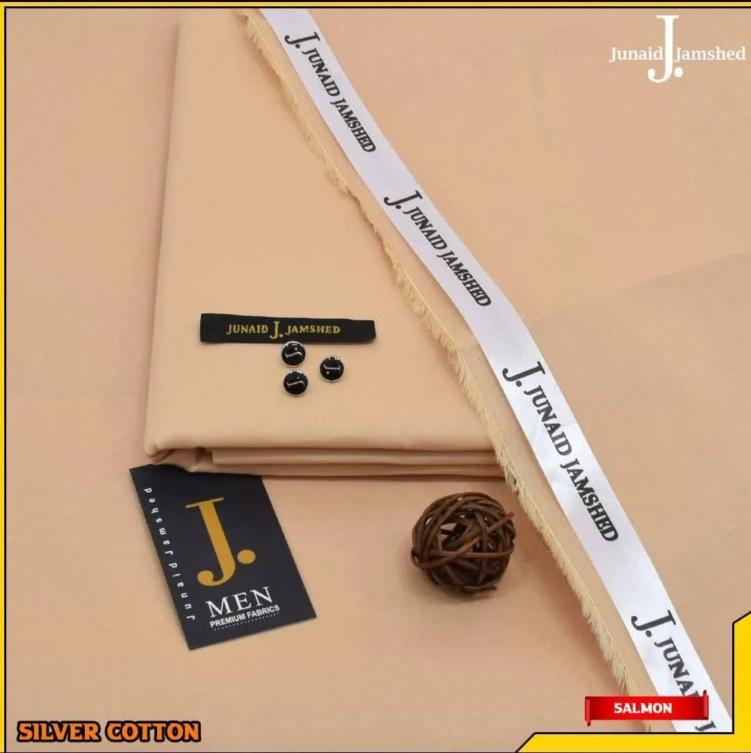 Men’s Unstitched Cotton Plain Suit