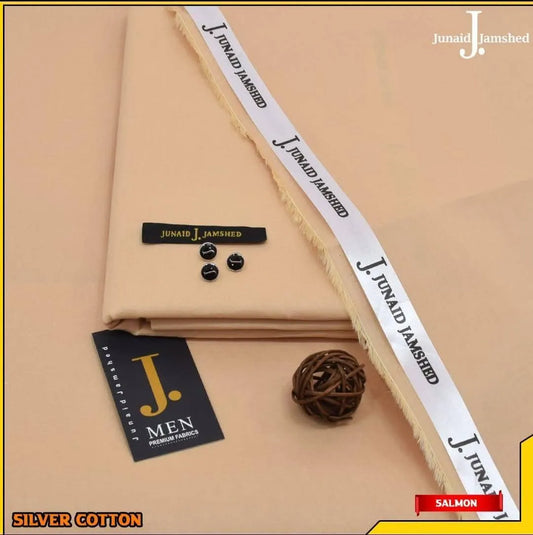 Men’s Unstitched Cotton Plain Suit